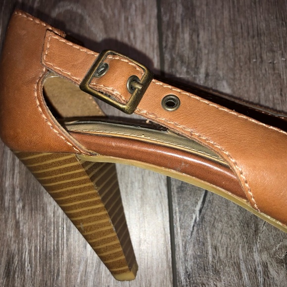 Thom Mcan Peep Toe Heels- Size 8M - Picture 7 of 12